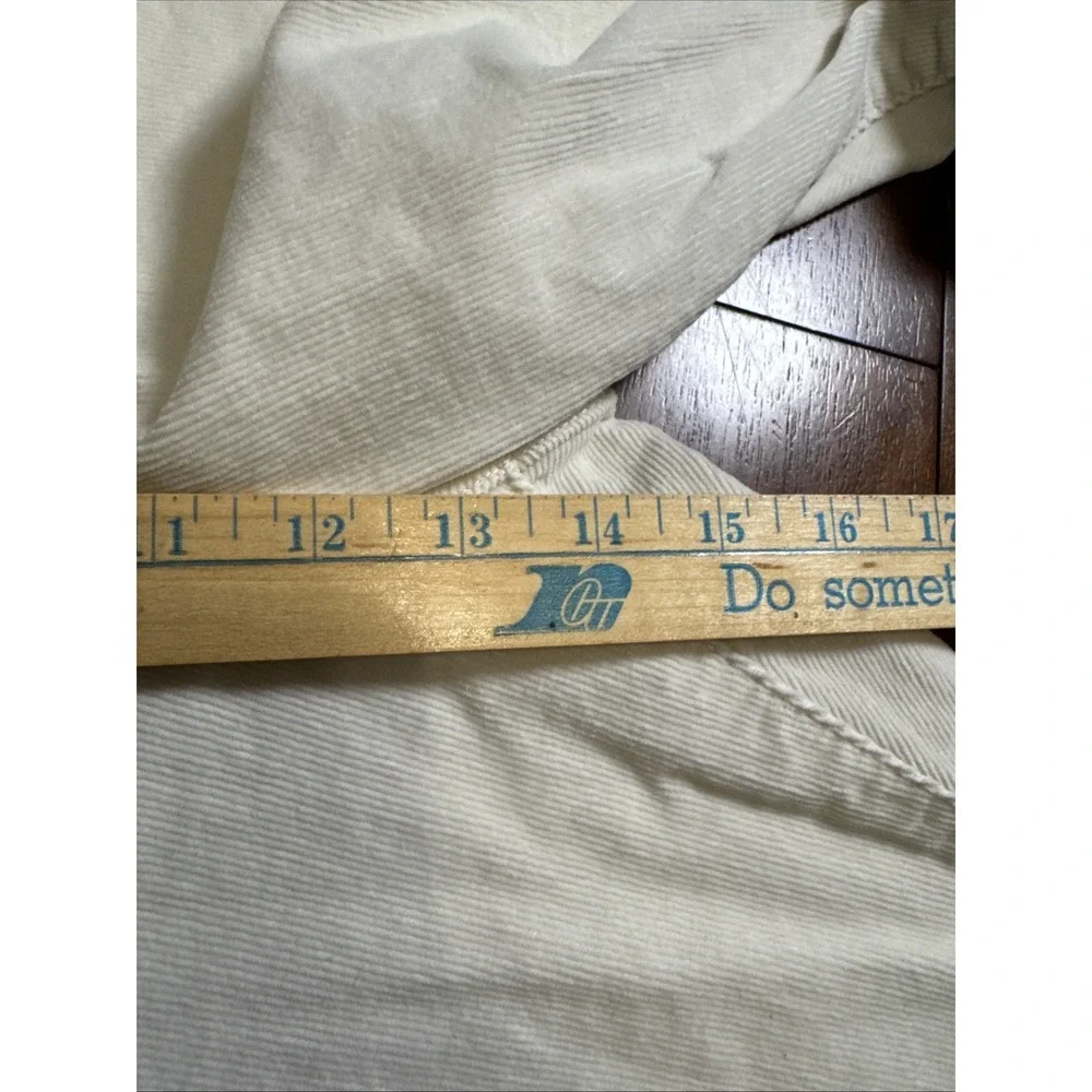 Levi's 725 High Rise Bootcut Corduroy Pants W33‎ L32 Cream Ivory